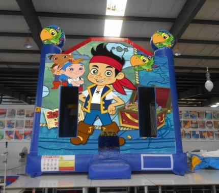 Jake & The Neverland Pirates jumping castle hire Geelong