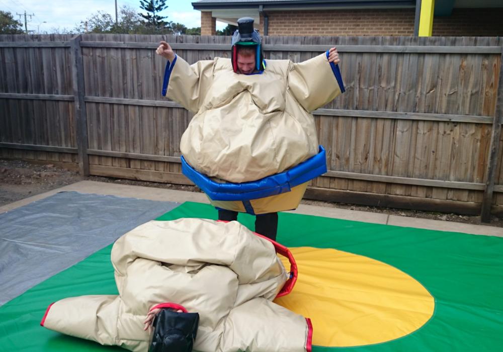 Sumo Suit Hire Izzy's Castles N More