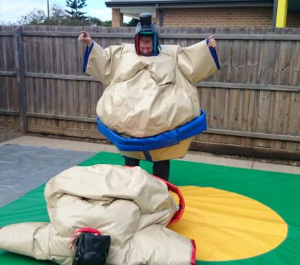 Sumo suit hire Geelong